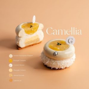 bánh mousse dứa dừa